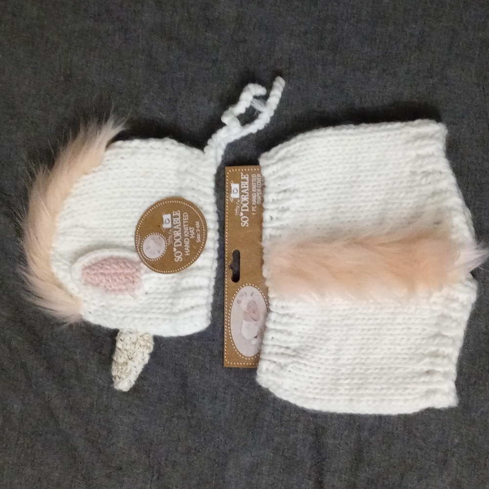 So Dorable 2 piece unicorn set